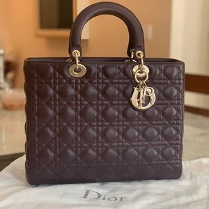 NWT 100% Authentic Dior Lady bag